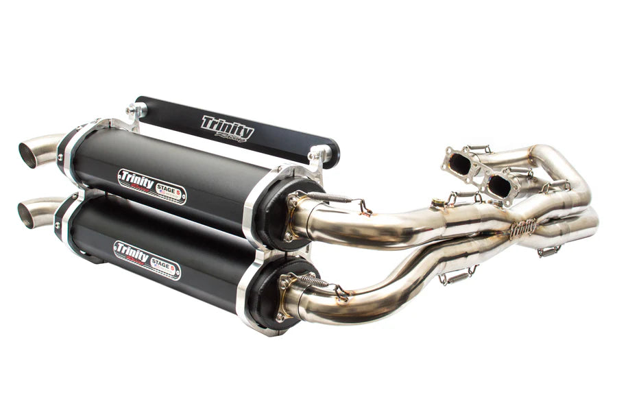 Trinity Racing RZR XP 1000 Full System Exhaust (Black)